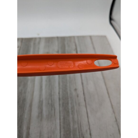 Foley Orange Nylon Plastic Meat Turning Fork 11" - Picture 6 of 7